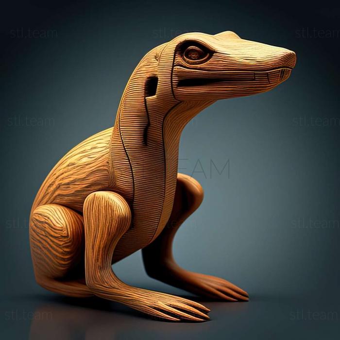 3D model Paronychodon (STL)